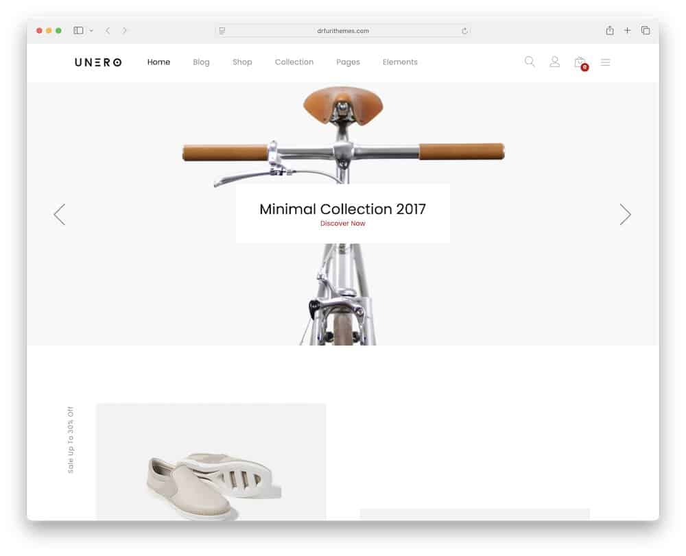 unero wordpress thrift store theme