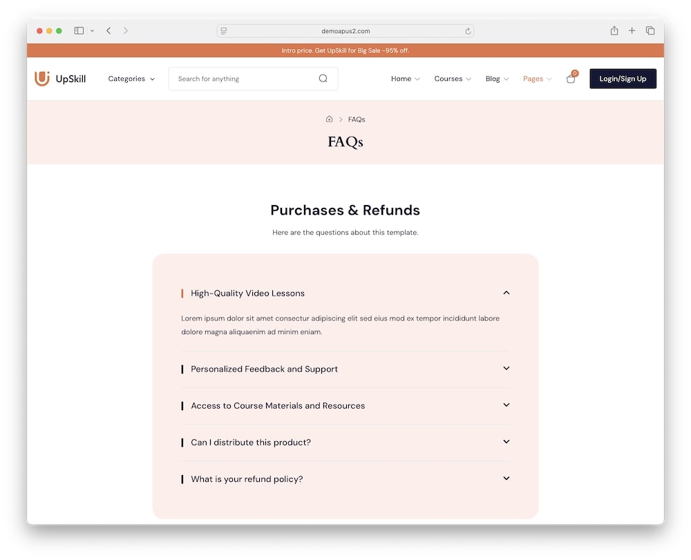 upskill wordpress theme design and customization