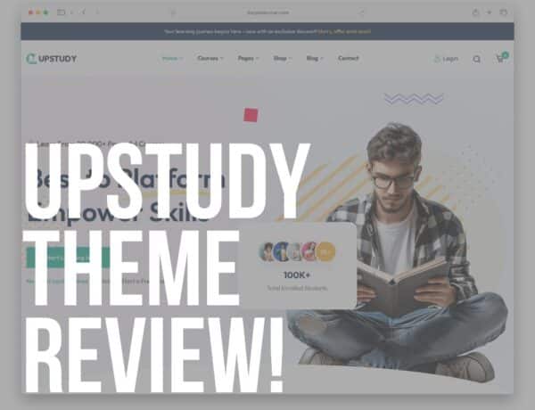 upstudy wordpress theme review