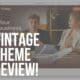 vintage wordpress theme review