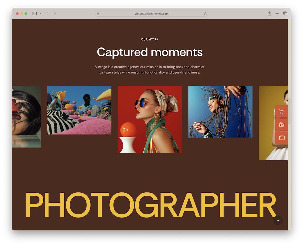 vintage wordpress theme test 2