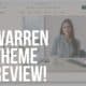 warren wordpress theme review