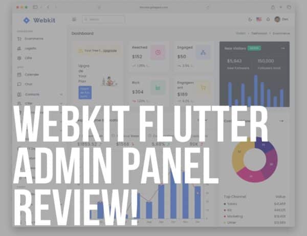 webkit admin panel flutter review