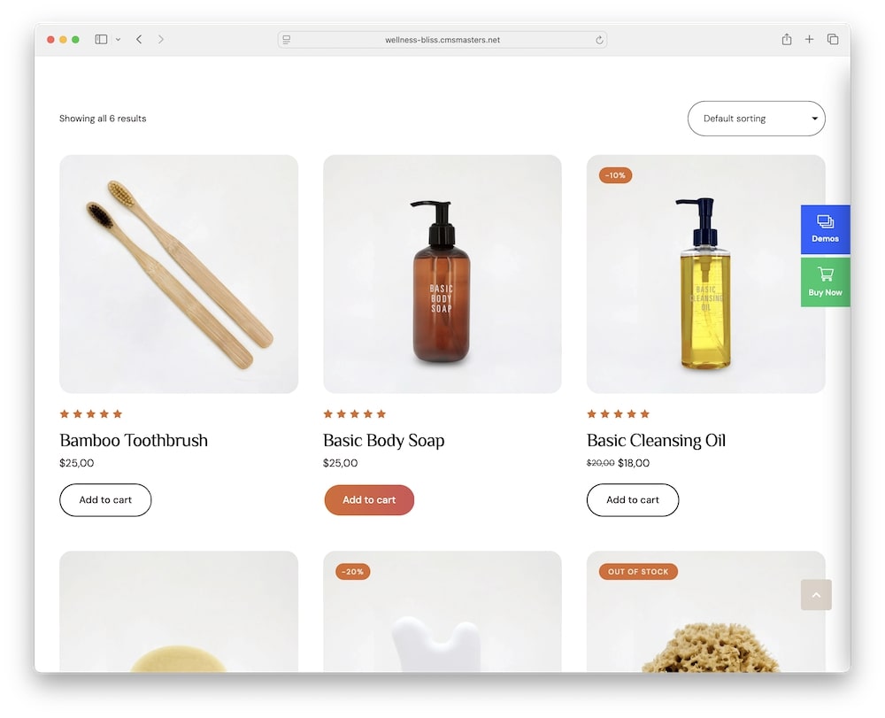 wellness bliss wordpress theme woocommerce ready