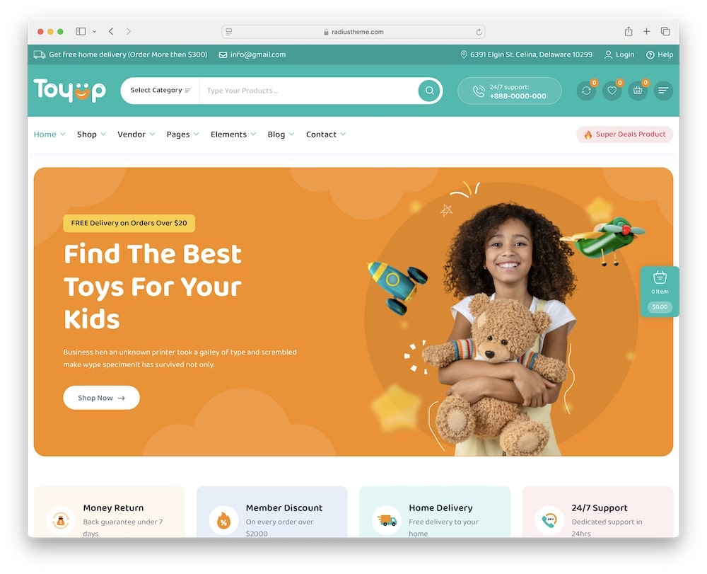 what is toyup wordpress theme