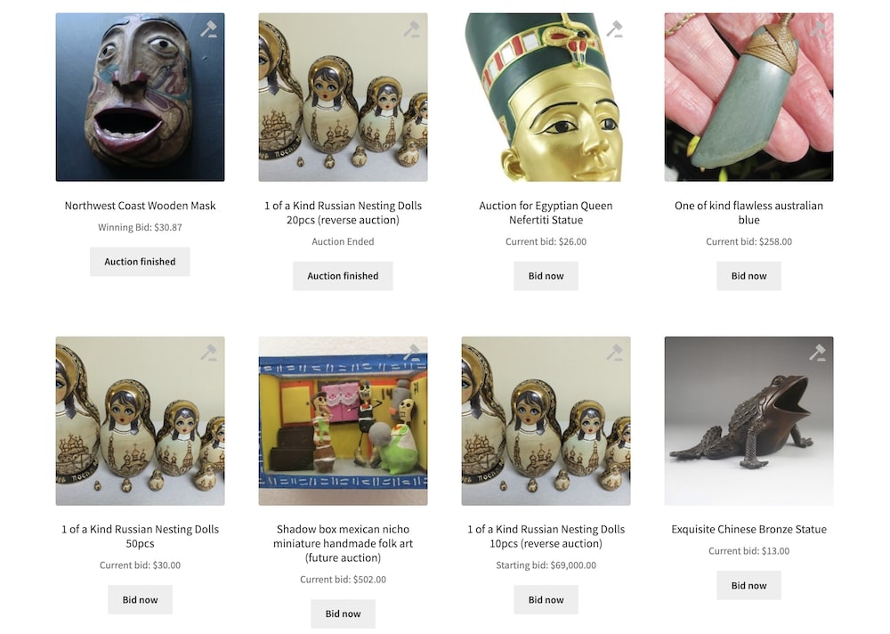 what is woocommerce simple auctions plugin