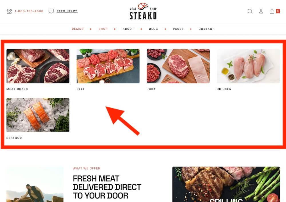 what makes a good butcher shop wordpress theme