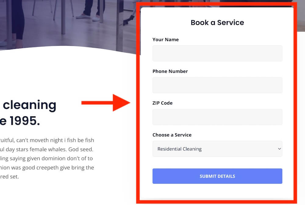 window cleaning booking or scheduling support