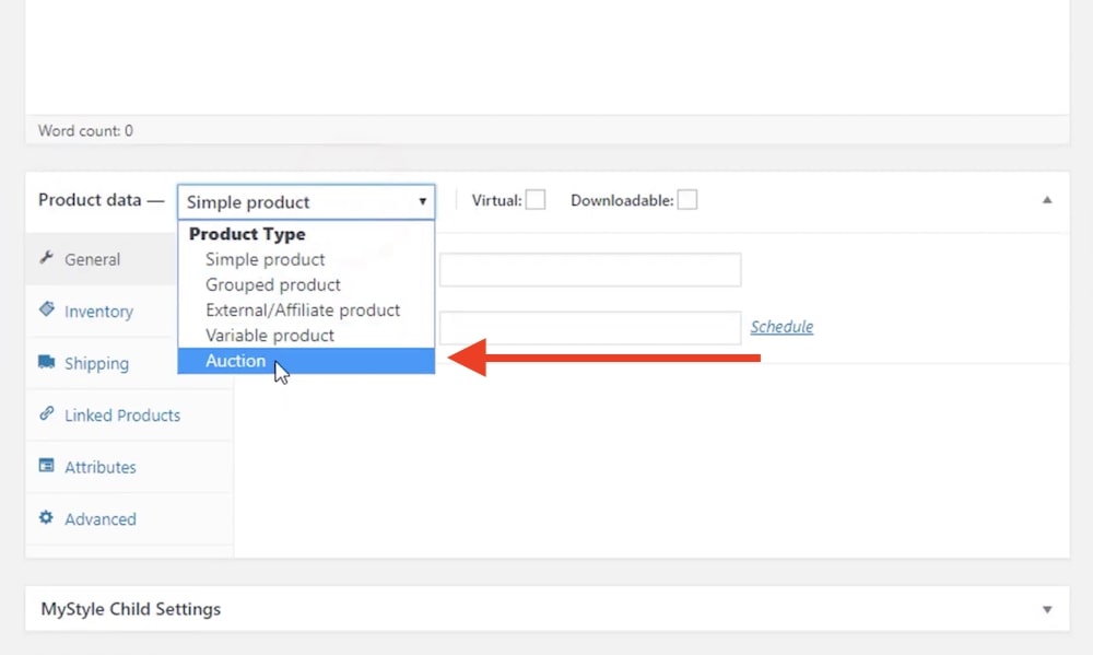 woocommerce simple auctions plugin deep integration