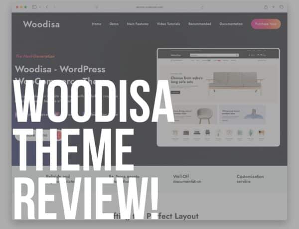 woodisa wordpress theme review