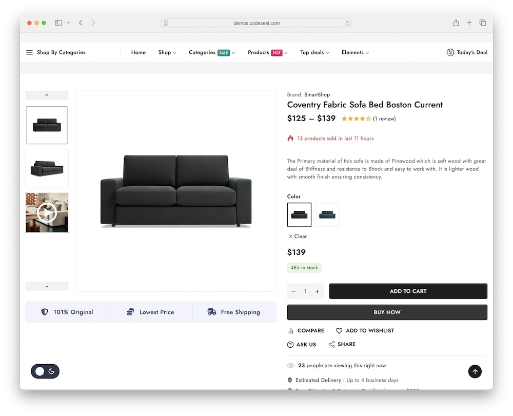 woodisa wordpress theme smart sales booster tools