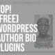 wordpress author bio plugins