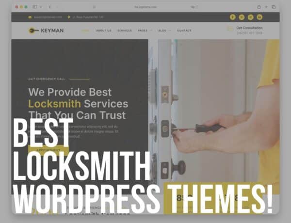 best wordpress locksmith themes