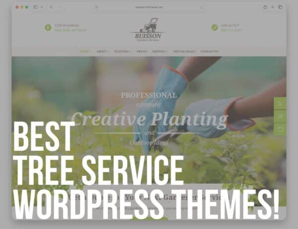 best wordpress tree service themes