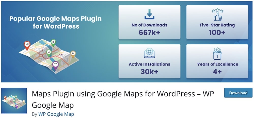 wp google map