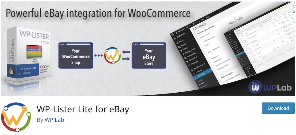 wp lister lite for ebay wordpress auction plugin