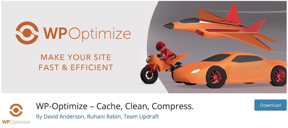 wp-optimize wordpress caching plugin