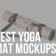 yoga mat mockups